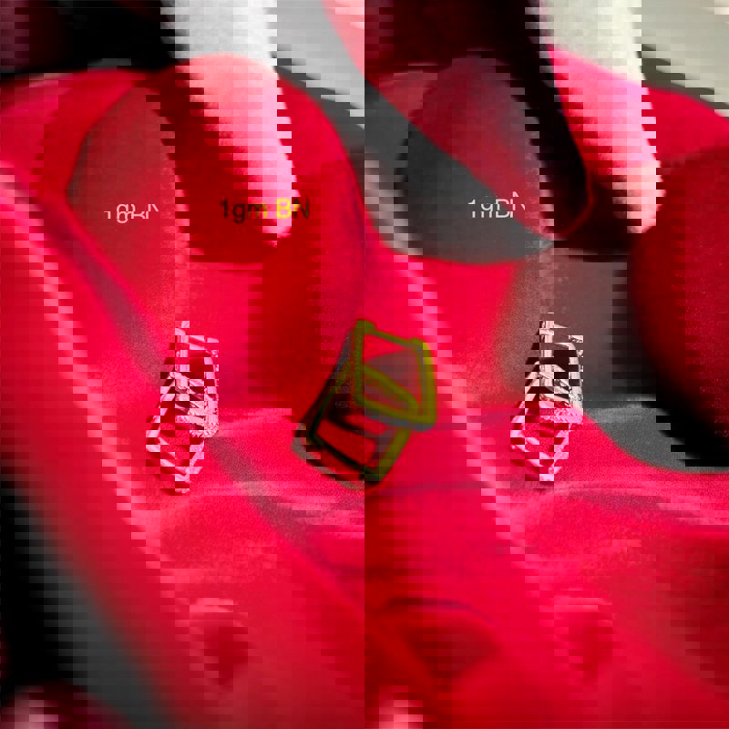 Gold Bali with stone