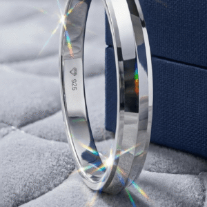Pure silver mens kada