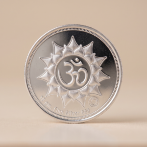 10g Silver Lakshmi Ganesh Coin, 999 Fine Purity