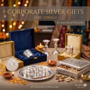 Corporate silver diwali gifts by rajyan jewellers