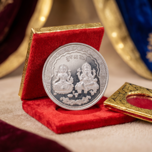 Laxmi Ganesh Silver Coin