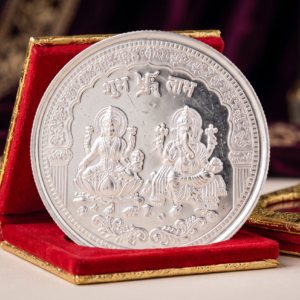 Shri Yantra Silver Coin - 999 Purity